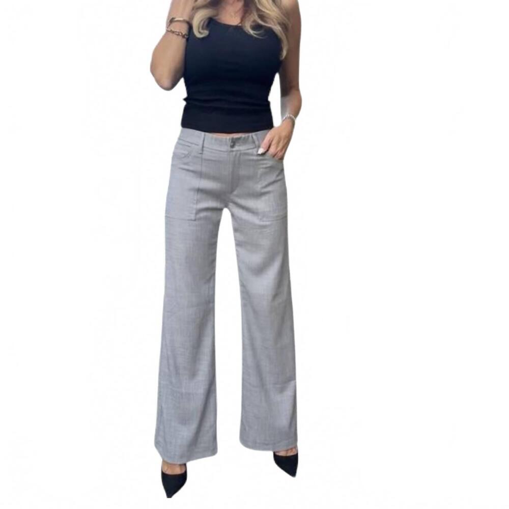 NEW BEVY FLOG novel pants in heather grey